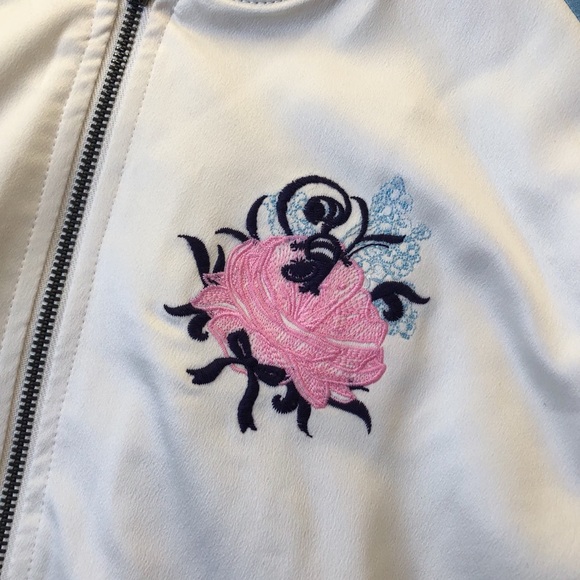 •SOLD• Disney Alice in Wonderland Satin Jacket - Picture 3 of 8
